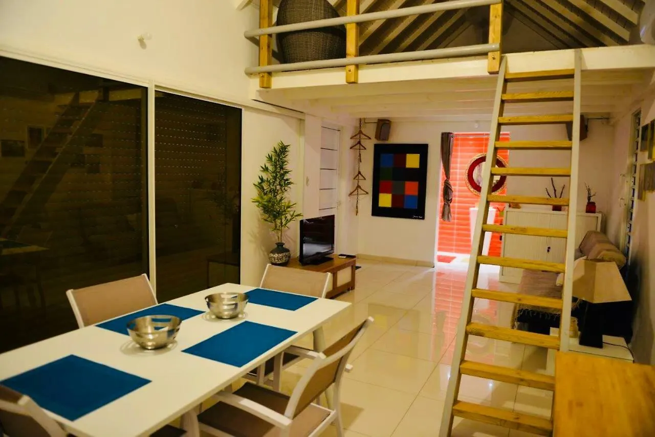 Prázdninový dům Bungalow Bambou Petit-Bourg Guadeloupe